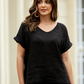 BREEZY TEE in BLACK