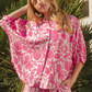 FLORAL PINK TOP 8892