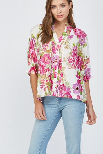 FLORAL TOP 20375