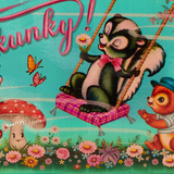 SKUNKY ZIPPER POUCH