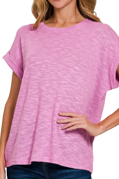 TOP in BRIGHT MAUVE 2493