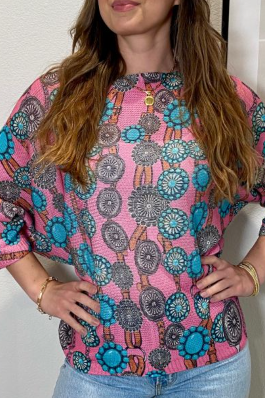 MADE IN ITALY CONCHO Sweater  0535