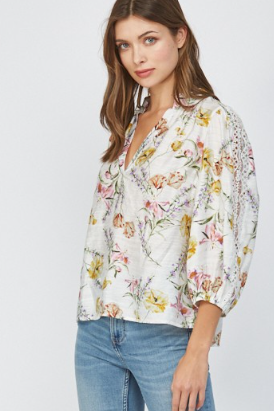 FLORAL TOP 22200