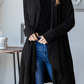 RIBBED JACKET in BLACK 6748