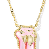 KENDRA SCOTT BALLET SHORT PENDANT NECKLACE