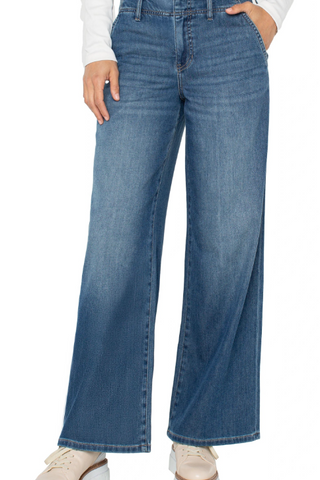 LIVERPOOL WEEKENDER WIDE LEG 4678