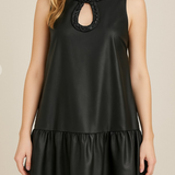 FAUXY DRESS 30397 BLACK