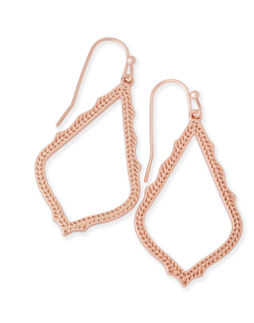 KENDRA SCOTT SOPHEE EARRINGS ~ Rosegold