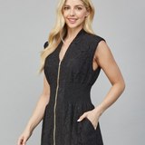 BLACK LACE DRESS 34114