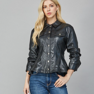 RATHER JACKET 75207 BLACK