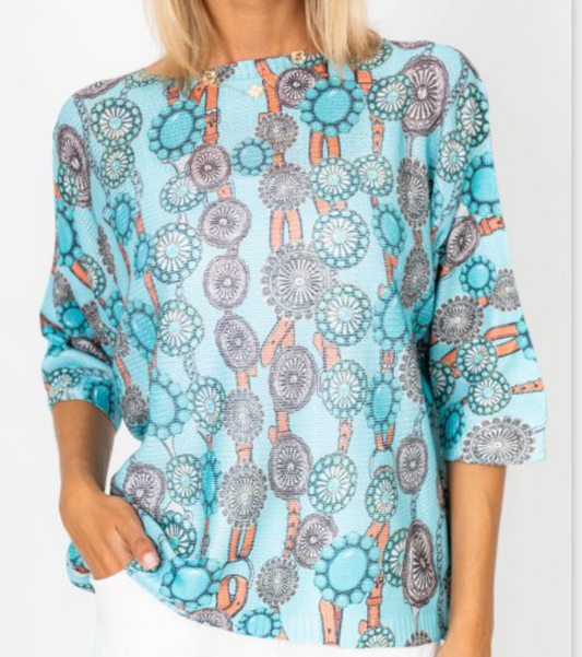 CONCHO SWEATER 0535
