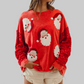 SANTA TOP in RED 1508