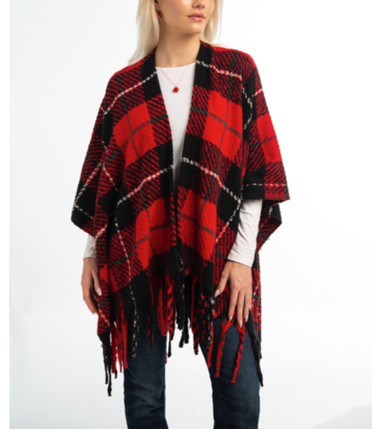 PLAID WRAP 318