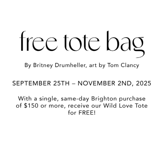 FREE Brighton WILD LOVE TOTE bag w/$150+ Brighton Purchase