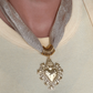 BRACHA NECKLACE TRIBUTE HEART 352