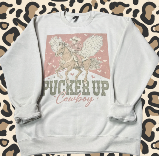 PUCKER SWEATSHIRT