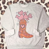BOOT SWEATSHIRT