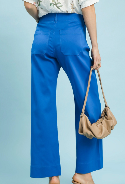 BLUE SCALLOP PANT 5946