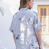 FRANNA TOP in JEAN BLUE