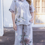 FRANNA TOP in JEAN BLUE