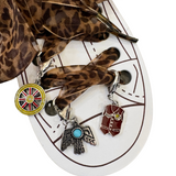 LEOPARD SHOE LACES