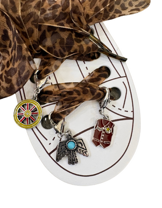 LEOPARD SHOE LACES