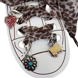 LEOPARD SHOE LACES