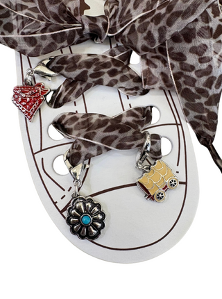 LEOPARD SHOE LACES