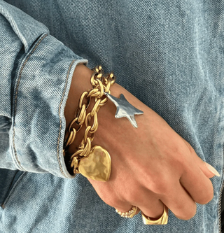 BRACHA BRACELET ~ BIG HEART