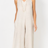 LIVIA LINEN ROMPER