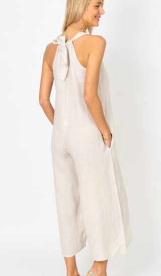 LIVIA LINEN ROMPER 8155