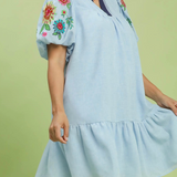VICKY DRESS 6171 BLUE