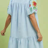VICKY DRESS 6171 BLUE