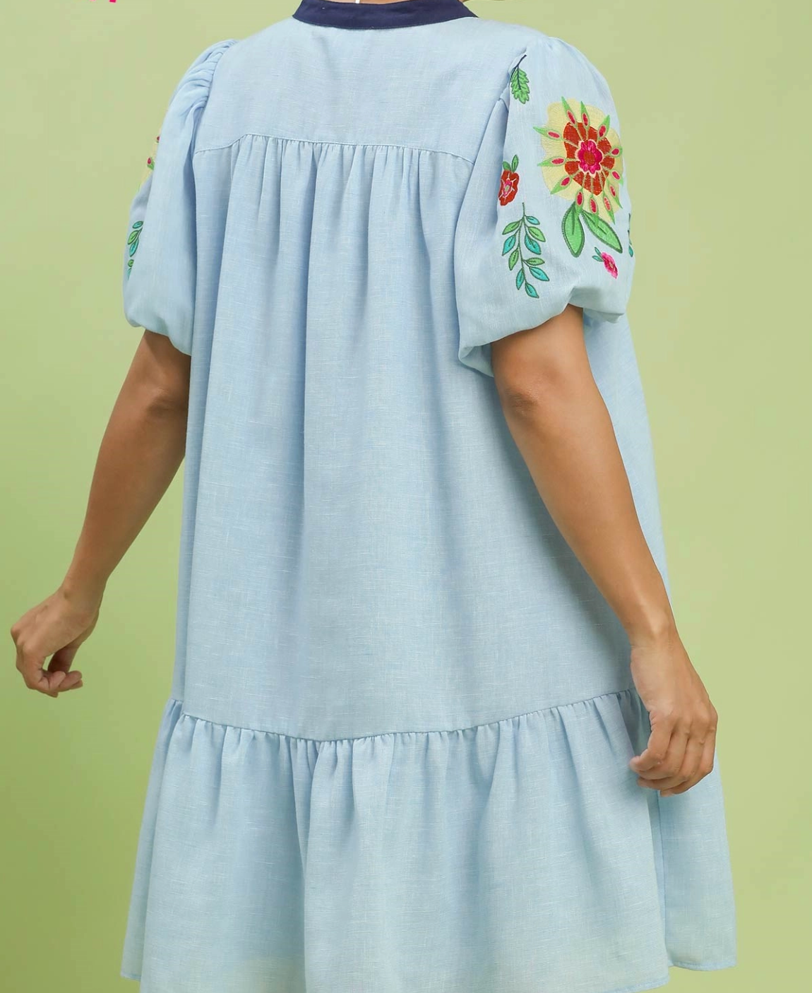 VICKY DRESS 6171 BLUE