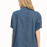 UMGEE CHARLY DENIM TOP 6493