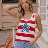 CRYSTAL STRIPED STAR TANK 2003
