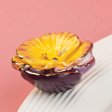 PANSY ON A PLATE
