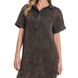 AUBREE MINERAL WASH DRESS 7220