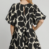 *UMGEE ALMA ABSTRACT DRESS 4399