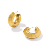 Kendra Scott Embry Collection — Hoop Earrings & Chain Necklace