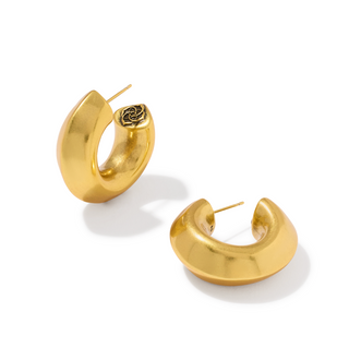 Kendra Scott Embry Collection — Hoop Earrings & Chain Necklace