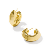 Kendra Scott Embry Collection — Hoop Earrings & Chain Necklace