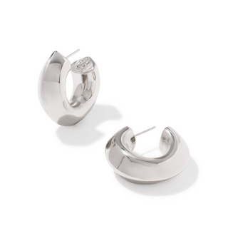 Kendra Scott Embry Collection — Hoop Earrings & Chain Necklace