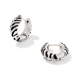 Kendra Scott Tiger Striped Mikki Huggie Earrings