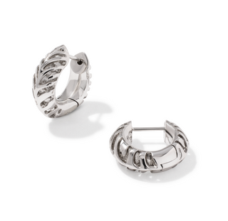 Kendra Scott Tiger Striped Mikki Huggie Earrings