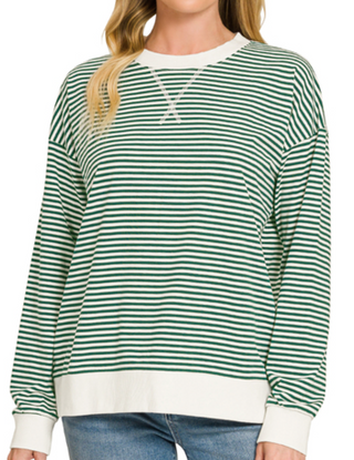 JILLIAN STRIPED TOP 3591