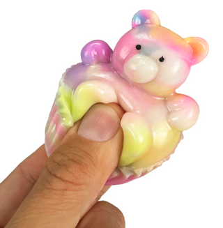 SQUEESHYUM CUPCAKE BEAR 3PACK