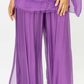 X MADE IN ITALY SILK PANT 2184