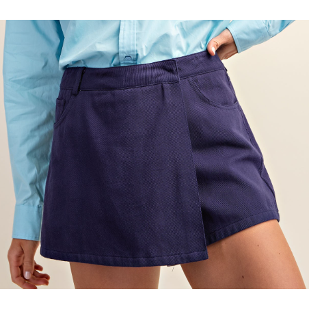 NAVY SKORT 1308