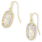 KENDRA SCOTT LEE DROP EARRINGS